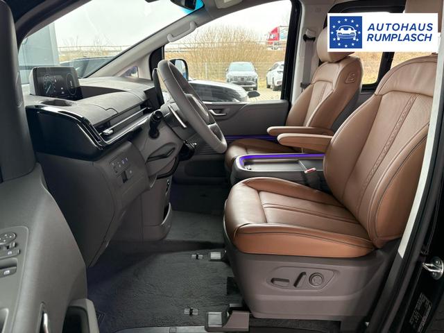 Hyundai Staria Luxury 1.6 T-GDi HEV 2WD 7-Sitzer / 360&deg; Kam. 4x Shz + Sitzbel&uuml;ftung Leder 