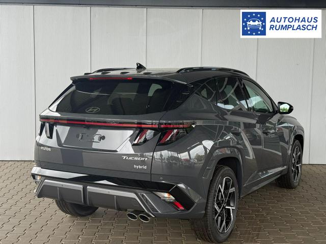Hyundai TUCSON N-Line 1.6 T-GDI 4WD HEV / Panoramadach 4x Shz ACC Head-Up Krell-Soundsystem E-Klappe Matrix-LED E-Sitze Alu 19" 