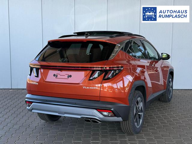 Hyundai TUCSON E-Motion 1.6 T-GDI 2WD / Panoramadach Sitz + Lenkradheizung LED Navi PDC V&H Kamera Alu 18" 