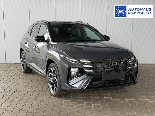 Hyundai TUCSON N-Line 1.6 T-GDI / E-Klappe PDC V&H + Kamera Keyless 3-Zonen Klimaaut. LED Navi Alu 19" Sonderpreis mit leichter Delle! 