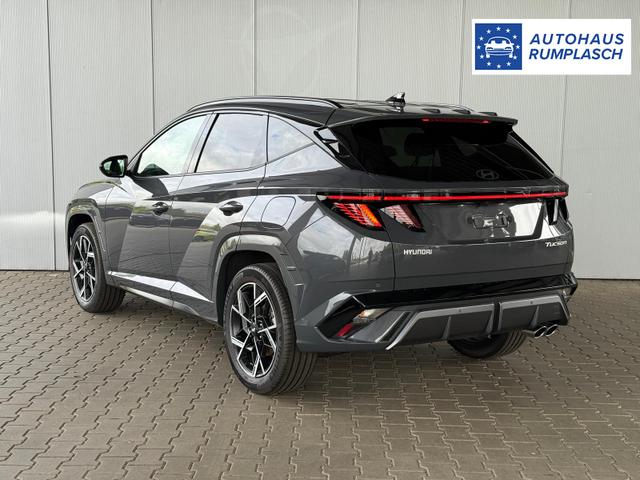 Hyundai TUCSON N-Line 1.6 T-GDI / E-Klappe PDC V&H + Kamera Keyless 3-Zonen Klimaaut. LED Navi Alu 19" Sonderpreis mit leichter Delle! 