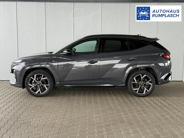 Hyundai TUCSON N-Line 1.6 T-GDI / E-Klappe PDC V&H + Kamera Keyless 3-Zonen Klimaaut. LED Navi Alu 19" Sonderpreis mit leichter Delle! 