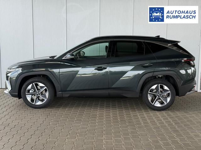 Hyundai TUCSON E-Motion 1.6 T-GDI 2WD 48V DCT / Panoramadach ACC Sitz + Lenkradheizung LED Navi PDC V&H Kamera Alu 18" 