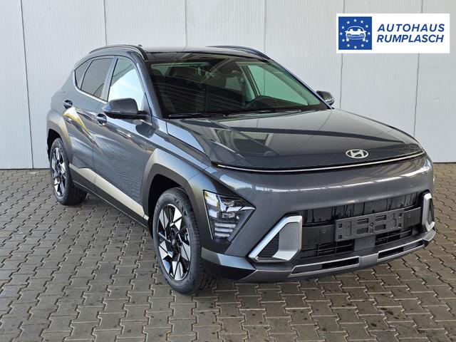 Hyundai KONA Premium 1.6 GDI 2WD HEV DCT / Pano - Schiebedach LED Sitz + Lenkradheizung ACC Alu 18" 