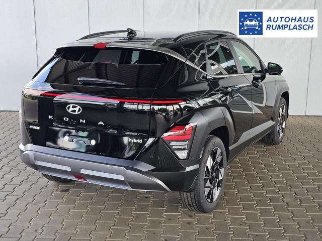 Hyundai KONA Trend 1.6 GDI 2WD HEV / Navi 360° Kam. ACC Keyless Entry Shz vorne + Lenkradheizung LED Alu 18" 