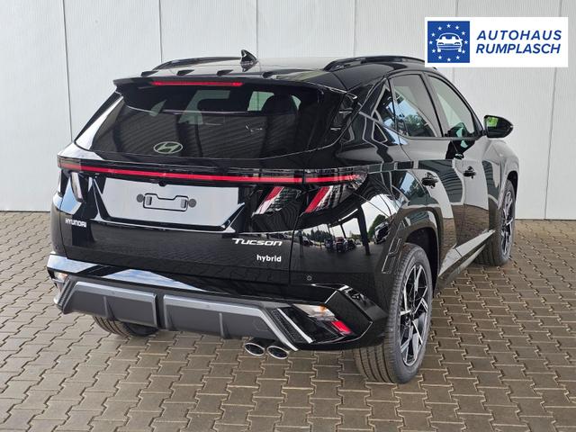 Hyundai TUCSON N-Line 1.6 T-GDI 4WD HEV / Panoramadach 4x Shz ACC Head-Up Krell-Soundsystem E-Klappe Matrix-LED E-Sitze Alu 19" 