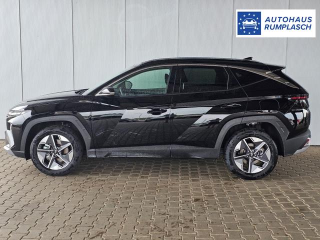 Hyundai TUCSON E-Motion 1.6 T-GDi 2WD HEV / Panoramadach ACC LED Sitz + Lenkradheizung Navi PDC V&H Kamera Alu 18" 