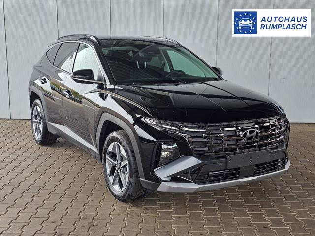 Hyundai TUCSON E-Motion 1.6 T-GDi 2WD HEV / Panoramadach ACC LED Sitz + Lenkradheizung Navi PDC V&H Kamera Alu 18" 