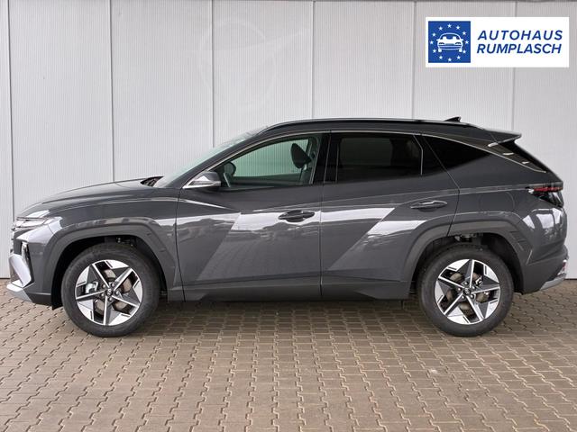 Hyundai TUCSON E-Motion 1.6 T-GDI 2WD 48V DCT / Panoramadach ACC Sitz + Lenkradheizung LED Navi PDC V&H Kamera Alu 18" 