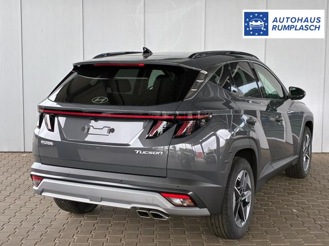 Hyundai TUCSON E-Motion 1.6 T-GDI 2WD 48V DCT / Panoramadach ACC Sitz + Lenkradheizung LED Navi PDC V&H Kamera Alu 18" 