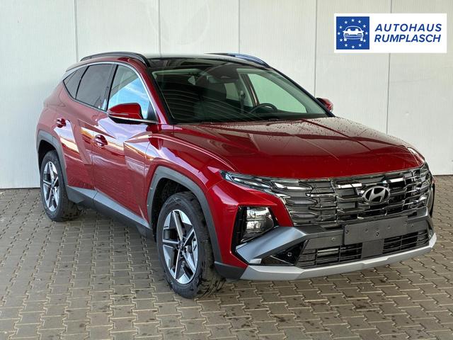 Hyundai TUCSON E-Motion 1.6 T-GDi 2WD HEV / Panoramadach ACC LED Sitz + Lenkradheizung Navi PDC V&H Kamera Alu 18" 