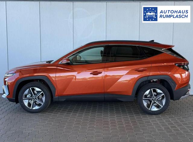 Hyundai TUCSON E-Motion 1.6 T-GDi 2WD 48V DCT / ACC Sitz + Lenkradheizung LED Navi PDC V&H Kamera Alu 18" 