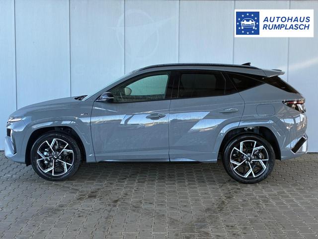 Hyundai TUCSON N-Line 1.6 T-GDI 4WD HEV / Panoramadach 4x Shz ACC Head-Up Krell-Soundsystem E-Klappe Matrix-LED E-Sitze Alu 19" 
