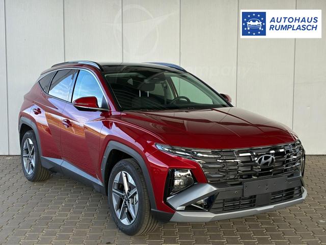 Hyundai TUCSON E-Motion 1.6 T-GDI 2WD 48V DCT / Panoramadach ACC Sitz + Lenkradheizung LED Navi PDC V&H Kamera Alu 18" 