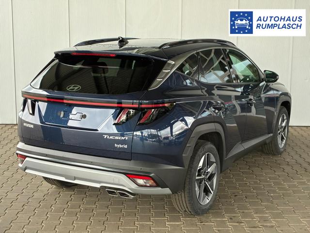 Hyundai TUCSON E-Motion 1.6 T-GDi 2WD HEV / Panoramadach ACC LED Sitz + Lenkradheizung Navi PDC V&H Kamera Alu 18" 