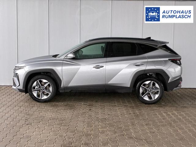 Hyundai TUCSON E-Motion 1.6 T-GDi 2WD HEV / Panoramadach ACC LED Sitz + Lenkradheizung Navi PDC V&H Kamera Alu 18" 
