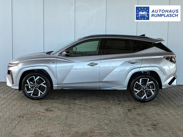 Hyundai TUCSON N-Line 1.6 T-GDI 4WD HEV / Panoramadach 4x Shz ACC Head-Up Krell-Soundsystem E-Klappe Matrix-LED E-Sitze Alu 19" 