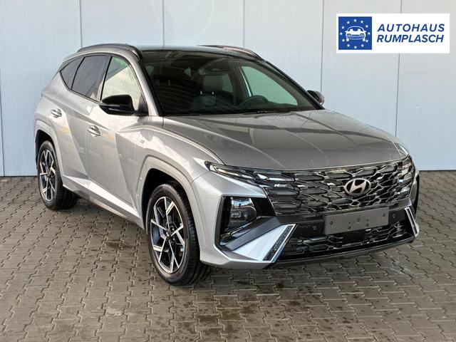 Hyundai TUCSON N-Line 1.6 T-GDI 4WD HEV / Panoramadach 4x Shz ACC Head-Up Krell-Soundsystem E-Klappe Matrix-LED E-Sitze Alu 19" 