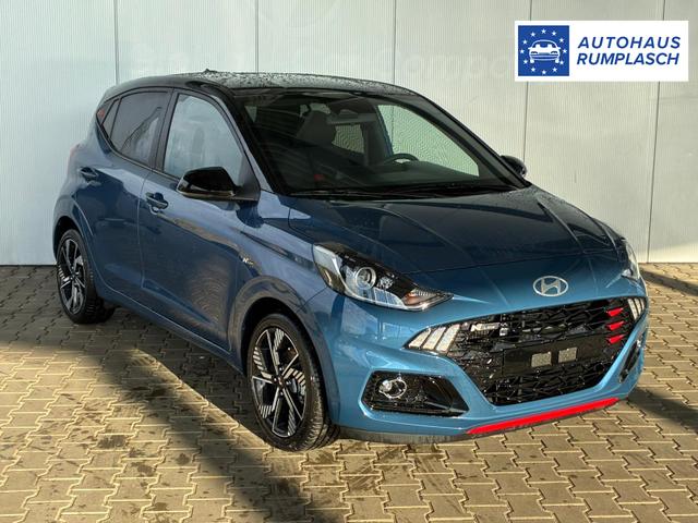 Hyundai i10 N-Line 1.0 T-GDI MT / Sitz + Lenkradheizung Klimaautom./ Carplay PDC Kamera Alu 16" 
