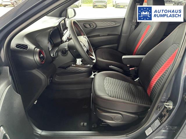 Hyundai i10 N-Line 1.0 T-GDI MT / Sitz + Lenkradheizung Klimaautom./ Carplay PDC Kamera Alu 16" 