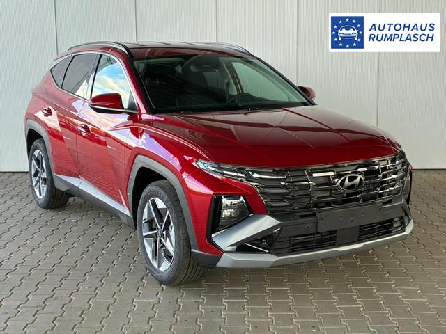 Hyundai TUCSON E-Motion 1.6 T-GDi 2WD 48V DCT / ACC Sitz + Lenkradheizung LED Navi PDC V&H Kamera Alu 18" 