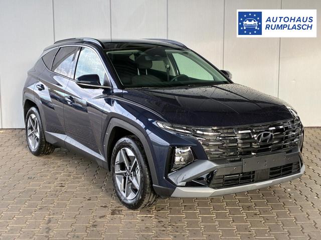 Hyundai TUCSON E-Motion 1.6 T-GDI 2WD 48V DCT / Panoramadach ACC Sitz + Lenkradheizung LED Navi PDC V&H Kamera Alu 18" 