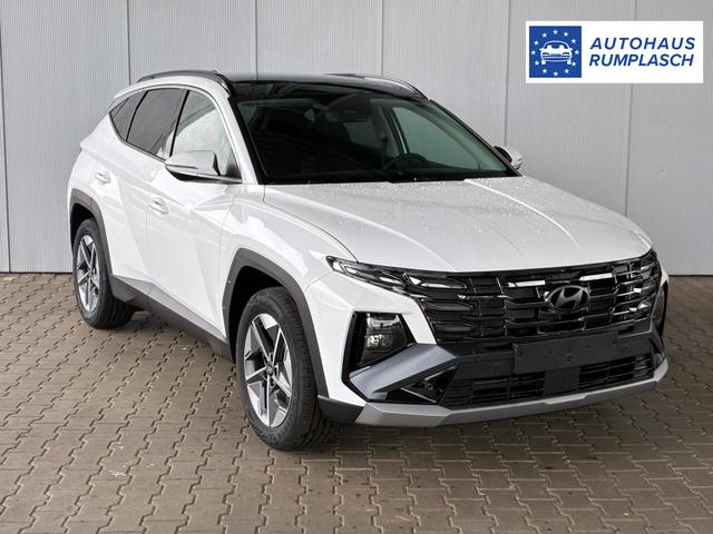 Hyundai TUCSON E-Motion 1.6 T-GDI 2WD 48V DCT / Panoramadach ACC Sitz + Lenkradheizung LED Navi PDC V&H Kamera Alu 18" 