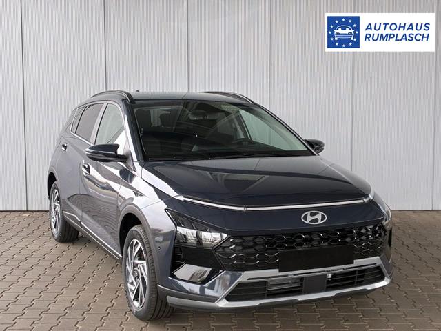 Hyundai BAYON Premium 1.0 T-GDI 100 PS 48V 7DCT / Keyless ACC Soundsystem BOSE Sitz + Lenkradheizung LED Navi PDC V&H Kamera Totwinkel Alu 16" 