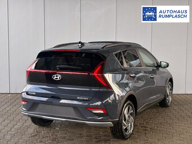 Hyundai BAYON Premium Sky 1.0 T-GDI 100 PS 48V 7DCT / Keyless ACC Soundsystem BOSE Sitz + Lenkradheizung LED Navi PDC V&H Kamera Totwinkel Alu 16" 