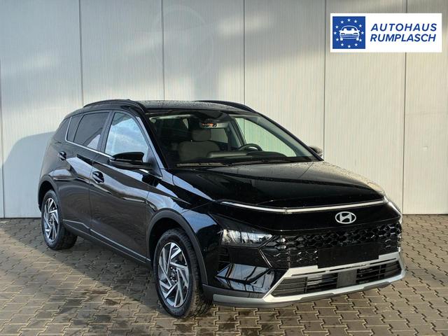 Hyundai BAYON Premium 1.0 T-GDI 100 PS 48V 7DCT / Keyless ACC Soundsystem BOSE Sitz + Lenkradheizung LED Navi PDC V&H Kamera Totwinkel Alu 16" 