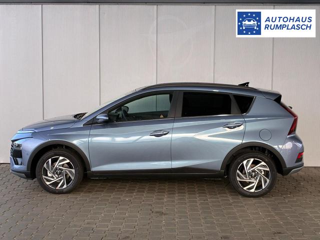 Hyundai BAYON Premium 1.0 T-GDI 100 PS 48V 7DCT / Keyless ACC Soundsystem BOSE Sitz + Lenkradheizung LED Navi PDC V&H Kamera Totwinkel Alu 16" 