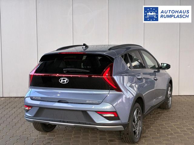 Hyundai BAYON Premium 1.0 T-GDI 100 PS 48V 7DCT / Keyless ACC Soundsystem BOSE Sitz + Lenkradheizung LED Navi PDC V&H Kamera Totwinkel Alu 16" 