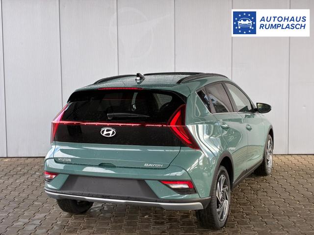 Hyundai BAYON Premium Sky 1.0 T-GDI 100 PS 48V 7DCT / Keyless ACC Soundsystem BOSE Sitz + Lenkradheizung LED Navi PDC V&H Kamera Totwinkel Alu 16" 