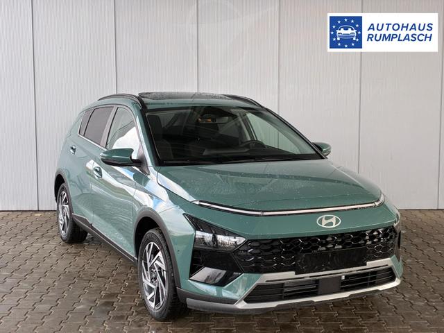 Hyundai BAYON Premium Sky 1.0 T-GDI 100 PS 48V 7DCT / Keyless ACC Soundsystem BOSE Sitz + Lenkradheizung LED Navi PDC V&H Kamera Totwinkel Alu 16" 