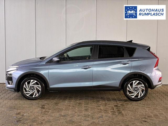 Hyundai BAYON Premium Sky 1.0 T-GDI 100 PS 48V 7DCT / Keyless ACC Soundsystem BOSE Sitz + Lenkradheizung LED Navi PDC V&H Kamera Totwinkel Alu 16" 