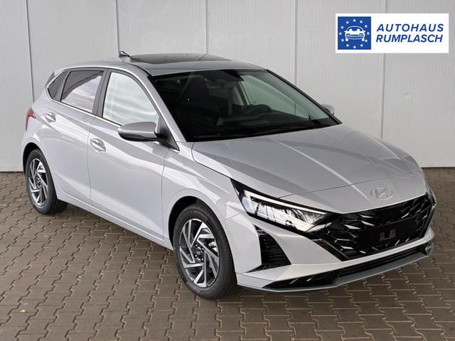 Hyundai i20 1.0 Premium 7DCT 48V / Schiebedach LED BOSE-Soundsystem ACC PDC V&H + Kamera Sitz Lenkradheizung Alu 16" 