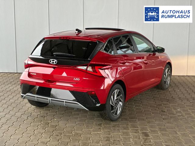 Hyundai i20 1.0 Premium 7DCT 48V / Schiebedach LED BOSE-Soundsystem ACC PDC V&H + Kamera Sitz Lenkradheizung Alu 16" 