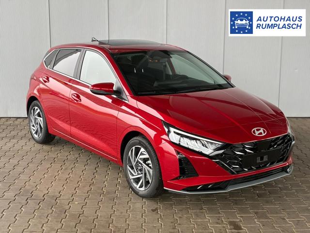 Hyundai i20 1.0 Premium 7DCT 48V / Schiebedach LED BOSE-Soundsystem ACC PDC V&H + Kamera Sitz Lenkradheizung Alu 16" 