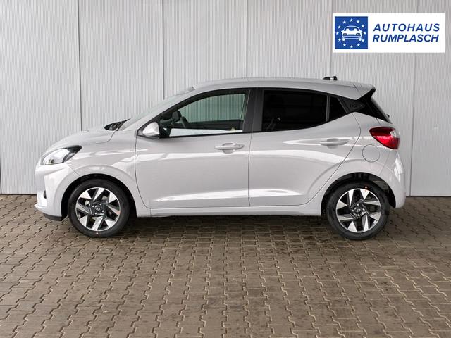 Hyundai i10 Advance 1.2 GDI Automatik / Rückfahrkamera Sitz + Lenkradheizung Navi Alu 15" 