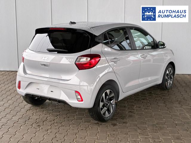 Hyundai i10 Advance 1.2 GDI Automatik / Rückfahrkamera Sitz + Lenkradheizung Navi Alu 15" 