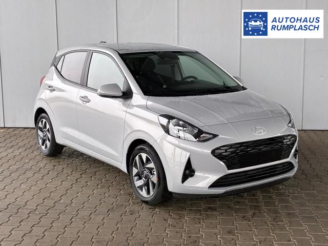 Hyundai i10 Advance 1.2 GDI Automatik / Rückfahrkamera Sitz + Lenkradheizung Navi Alu 15" 
