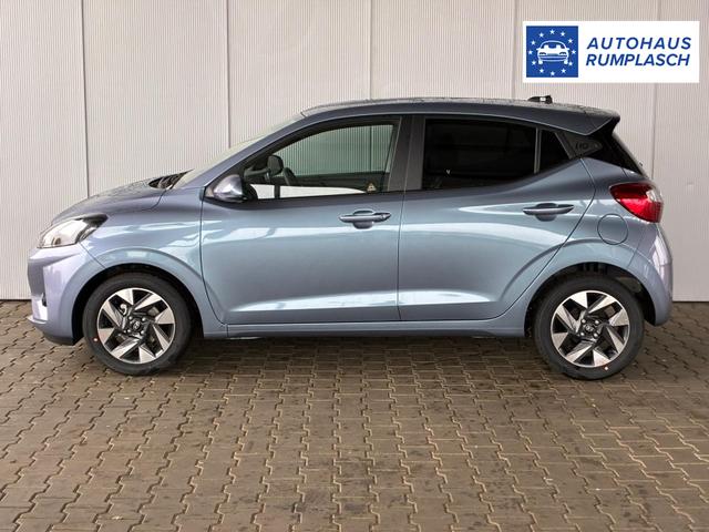 Hyundai i10 Advance 1.2 GDI Automatik / Rückfahrkamera Sitz + Lenkradheizung Navi Alu 15" 