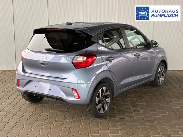 Hyundai i10 Advance 1.2 GDI Automatik / Rückfahrkamera Sitz + Lenkradheizung Navi Alu 15" 