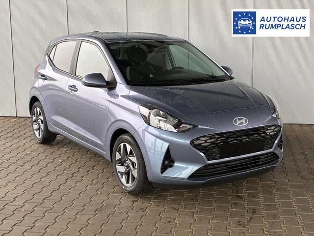 Hyundai i10 Advance 1.2 GDI Automatik / Rückfahrkamera Sitz + Lenkradheizung Navi Alu 15" 