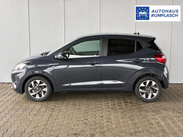 Hyundai i10 Advance 1.2 GDI Automatik / Rückfahrkamera Sitz + Lenkradheizung Navi Alu 15" 