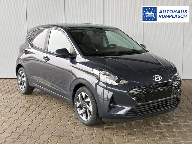 Hyundai i10 Advance 1.2 GDI Automatik / Rückfahrkamera Sitz + Lenkradheizung Navi Alu 15" 