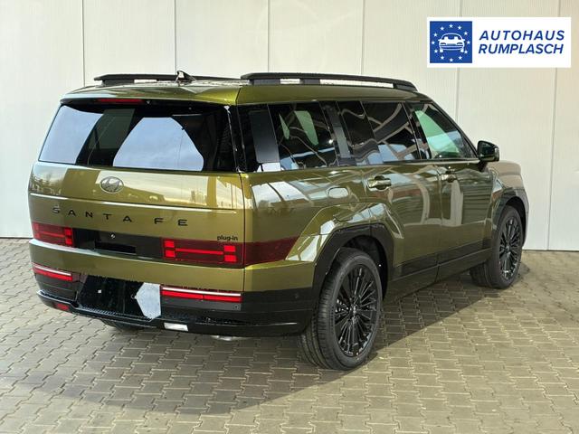 Hyundai SANTA FE PHEV Black Line 4WD 6-Sitzer / 4x Shz + Sitzbel&uuml;ftung ACC Head-Up 360&deg; Kam. Leder Alu 20" 