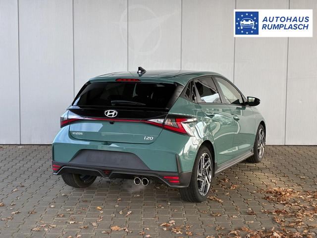 Hyundai i20 1.2 MPI N-Line / LED Tempomat Navi R&uuml;ckfahrkamera Alu 17" 