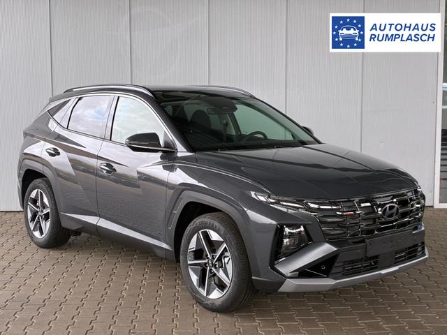 Hyundai TUCSON E-Motion 1.6 T-GDI 2WD 48V DCT / Panoramadach ACC Sitz + Lenkradheizung LED Navi PDC V&H Kamera Alu 18" 