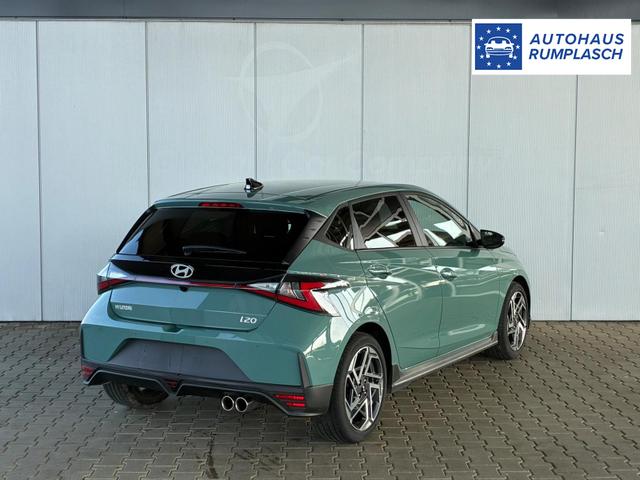 Hyundai i20 1.2 MPI N-Line / LED Tempomat Navi R&uuml;ckfahrkamera Alu 17" 